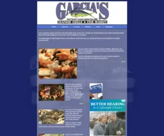 Garciasseafoodgrill.com(Official Garcias Seafood Grill and Fish Market) Screenshot