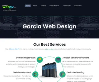 Garciawebdesign.com(Garcia Web PV) Screenshot