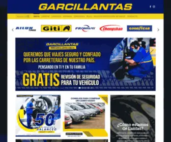 Garcillantas.com.co(Llantas y talleres a su servicio) Screenshot