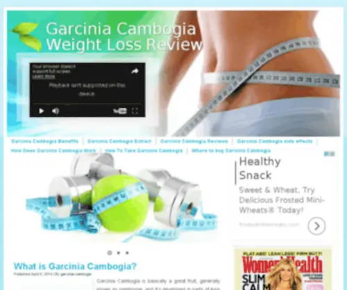 Garciniacambogia-Pills.com(Garcinia Cambogia Weight Loss Review) Screenshot