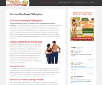 Garciniacambogiaphilippines.com(Garcinia Cambogia Philippines) Screenshot