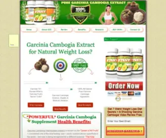 Garciniaextract.net(Garcinia Cambogia Extract) Screenshot