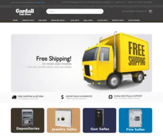 Gardallsafestore.com(Gardall Safe Store) Screenshot