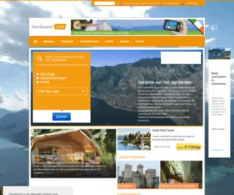 Gardameer.com(De reisgids voor uw vakantie aan het Gardameer) Screenshot