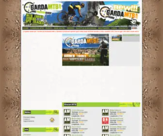 Gardamtb.com(Percorsi mountain bike Lago di Garda) Screenshot