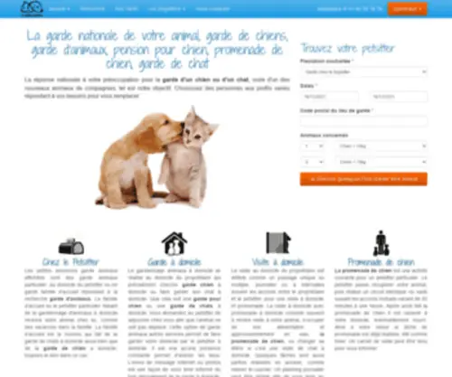 Gardanima.com(Garde de chien) Screenshot