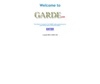 Garde.com(garde) Screenshot