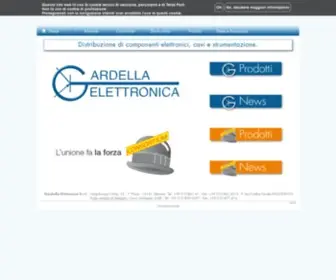 Gardellaelettronica.it(Gardella Elettronica) Screenshot