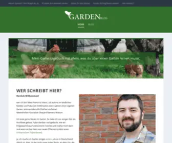 Garden-Blog.de(Willkommen auf) Screenshot