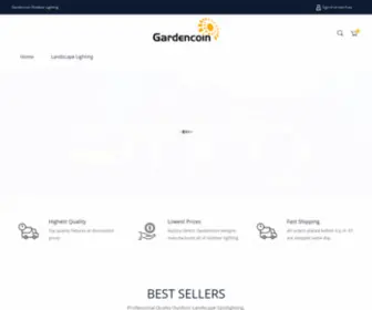 Garden-Coin.com(Gardencoin Factory Direct Outdoor Landscape Lighting) Screenshot