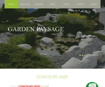 Garden-Paysage.ch(Garden Paysage) Screenshot