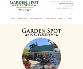 Garden-Spot.com(Garden Nursery) Screenshot