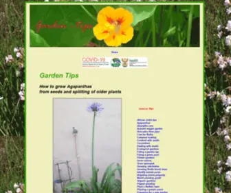 Garden-Tips.co.za(Garden Tips) Screenshot