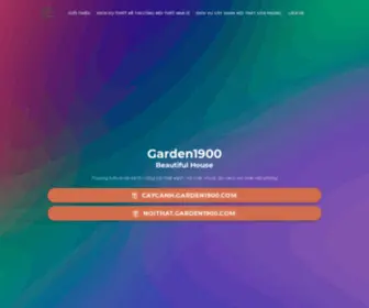 Garden1900.com(GardenBeautiful House) Screenshot