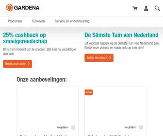 Gardena.com(Tuingereedschap) Screenshot