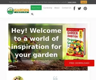 Gardenambition.com(Garden Ambition) Screenshot