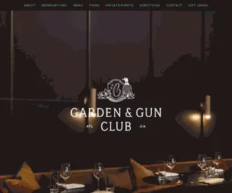 Gardenandgunclub.com(Garden & Gun Club) Screenshot