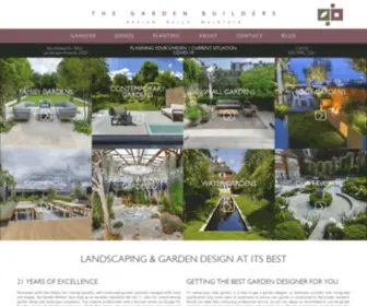 Gardenarchitecture.net(Garden Design in London by The Garden Builders) Screenshot