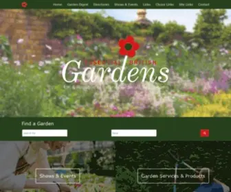 Gardenarena.co.uk(Essential British UK Gardens) Screenshot