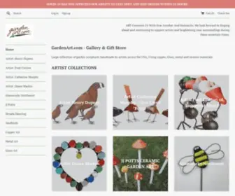 Gardenart.com(Gift Store) Screenshot