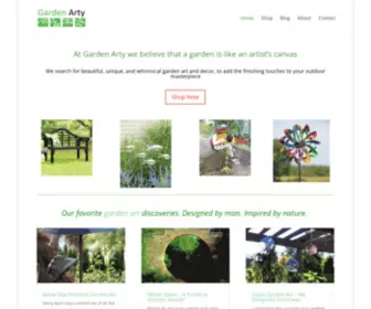 Gardenarty.com(Garden Arty) Screenshot