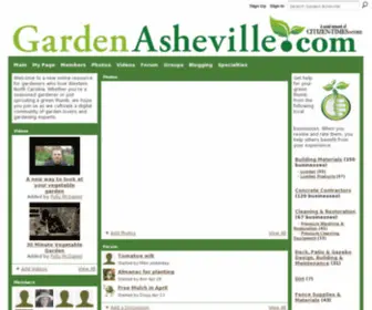 Gardenasheville.com(Gardenasheville) Screenshot