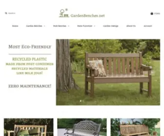 Gardenbenches.net(The Charming Bench Company) Screenshot