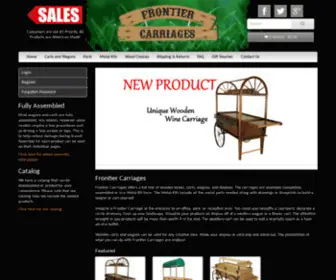 Gardencarriage.com(Wooden Carts) Screenshot