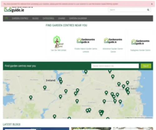 Gardencentreguide.ie(Garden Centre Guide Ireland) Screenshot