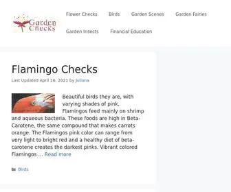 Gardenchecks.com(Garden Checks) Screenshot
