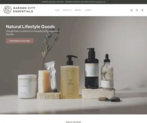 Gardencityessentials.ca(Garden City Essentials) Screenshot