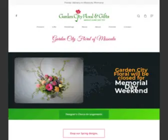 Gardencityfloral.com(Garden City Floral & Gifts) Screenshot