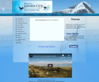 Gardencityut.us(The Town Of Garden City Utah Office near Bear Lake) Screenshot