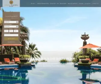 Gardencliffpattaya.com(Garden Cliff Resort & Spa Pattaya) Screenshot