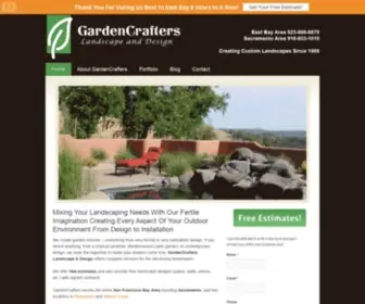 Gardencrafters.com(Pleasanton Landscape Design Architect) Screenshot