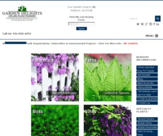 Gardendelightsnursery.com(Gardendelightsnursery) Screenshot