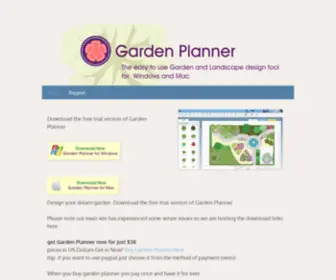 Gardendesignerapp.com(Garden Designer App for iPad and Android) Screenshot