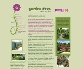 Gardendeva.com.au(Landscape Garden Design) Screenshot