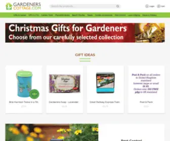 Gardenerscottage.com(Tools and gift ideas for the garden and home) Screenshot