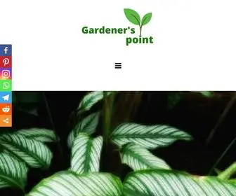 Gardenerspoint.com(Your gardening partner) Screenshot