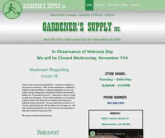 Gardenerssupplyinc.com(Come in to see our full selection of products) Screenshot