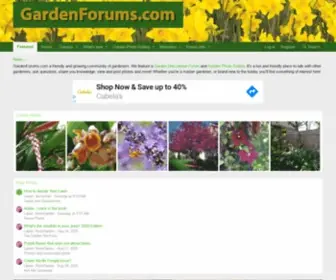 Gardenforums.com(Gardening Discussion Forums) Screenshot