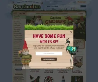 Gardenfun.com(Garden Decor) Screenshot