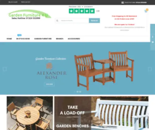 Gardenfurniture4U.co.uk(Garden Furniture 4U Direct) Screenshot