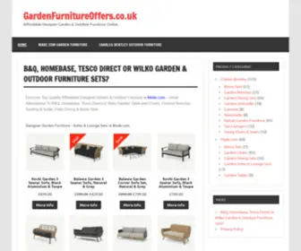 Gardenfurnitureoffers.co.uk(B&Q) Screenshot