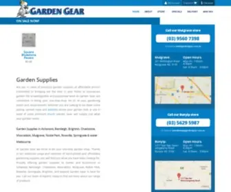 Gardengear.com.au(Garden Gear) Screenshot