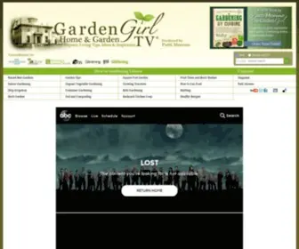 Gardengirltv.com(Home and Garden TV) Screenshot