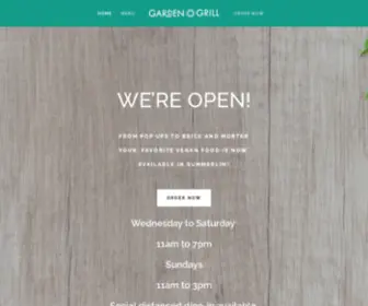 Gardengrilllv.com(Garden Grill) Screenshot