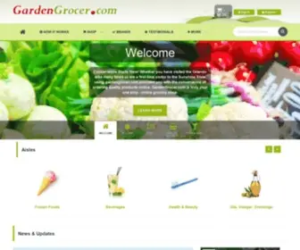 Gardengrocer.com(Disney World Orlando) Screenshot