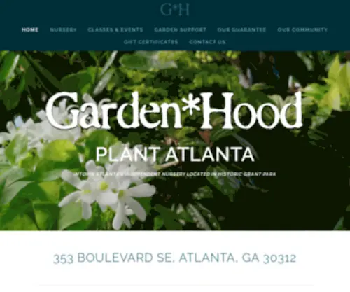 Gardenhoodatlanta.com(Plant Atlanta) Screenshot